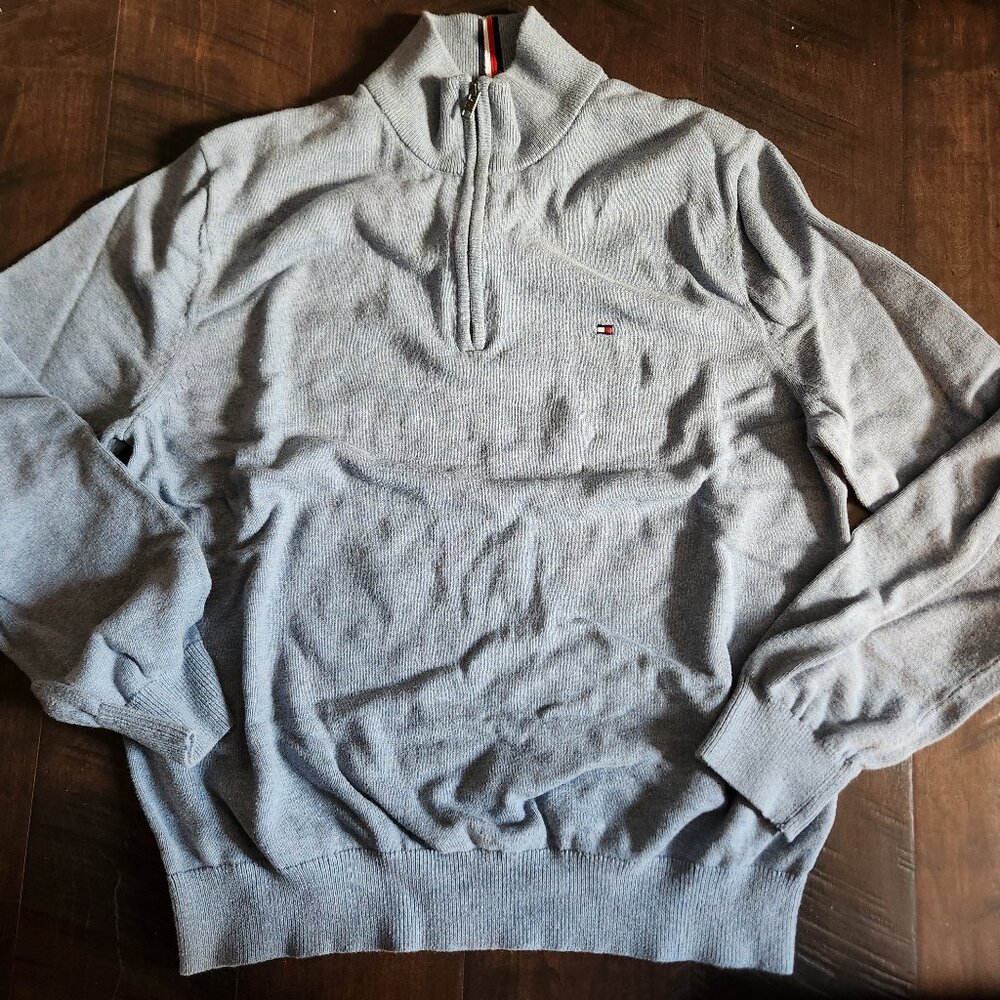 Quarter zip sweater